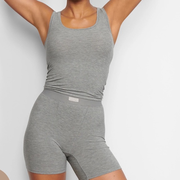 BNWT Skims Cotton Rib Boxer + Tank Set - Picture 1 of 6